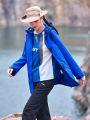 In My Nature Women's Outdoor Windproof Hooded Jacket With Drawstring