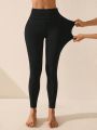 SHEIN Leisure Women's High Waisted Sport Leggings