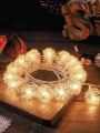 Led Star String Lights For Room Decoration, Bedroom, Dorm, Twinkle Fairy Lights With Stars, Dandelion