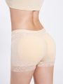 Lace Trim Padded Shapewear Shorts