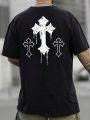 Manfinity EMRG Men's Cross Printed T-shirt