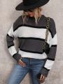 Women'S Striped Sweater