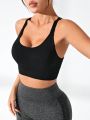 Yoga Basic Seamless Sports Adjustable Bra Underwear