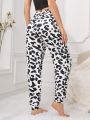 Women's Leopard Print Pajama Bottoms