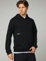 Men'S Letter Printed Hooded Sports Sweatshirt