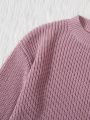 Girls' (big) Casual Lantern Sleeve Sweater