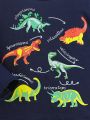 Young Boy Dinosaur Print Tee