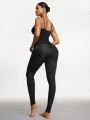 Women's Solid Color High Waist Shapewear Leggings