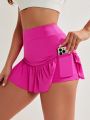 Women's Solid Color Sport Skorts