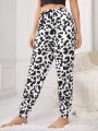 Women's Leopard Print Pajama Bottoms