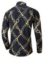 Men's Chain Print Shirt