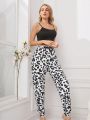 Women's Leopard Print Pajama Bottoms