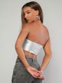 Pretty on the Outside SHEIN ICON SHEIN X Pretty On The Outside WOMENS TUBE TOP