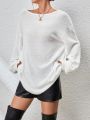 SHEIN Essnce Loose Fit Casual T-shirt