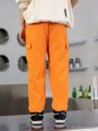 Tween Boy Flap Pocket Side Cargo Pants