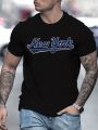 Men's Letter Printed T-Shirt