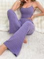 Women'S Ribbed Cami Sleepwear Set