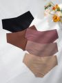 5pack Plain Simple Solid Brief