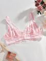 Romantic Embroidery Women'S Lingerie