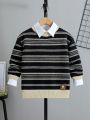 Boys' Striped Sweater