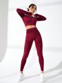 Yoga Basic Seamless High Elasticity Women's Sports Set