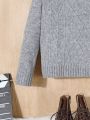 Boys' Basic Casual Versatile Sweater For Fall/winter