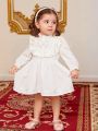 Baby Girls' Sweet Elegant Dress For Spring And Autumn