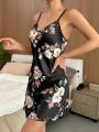 SHEIN Floral Print Cami Nightdress