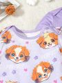 3pcs Cute Little Dog Printed Set