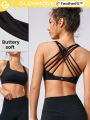 GLOWMODE FeatherFit™ Essential Multi-Strap Bra Light Support Low Impact Yoga Daily