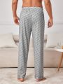 Men's Geometric Printed Lounge Pants