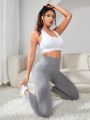 Wide Waistband Sports Leggings