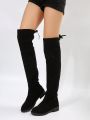 Women's Sock Boots, Over The Knee Boots Simple Style, Fashionable, Comfortable & Suitable For Outdoor Activities