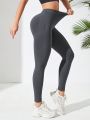 Wide Waistband Sports Leggings