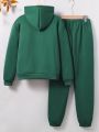 Teen Boy Fleece Lined Hoodie And Pants Set