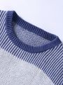 Men's Casual Round Neck Sweater