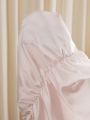 SHEIN Privé Plus Size Elegant Twist Knot Lantern Sleeve Shirt