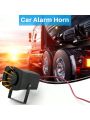 12-24V 6Tones Car Police Fire Alarm Horn Ring Alarm System Siren Speaker Warning Loud Sound Alarm Speaker