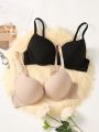 2pack Solid Underwire Bra