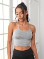 Yoga Basic Crisscross Back Sports Cami Top