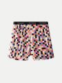 Men'S Check Letter Web Boxer Briefs