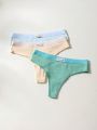 SHEIN 3pcs Women's Thongs Panties Set