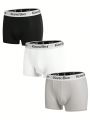 Men's Letter Print Boxer Briefs