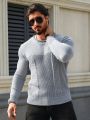 Men'S Round Neck Long Sleeve Sweater