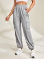 Daily&Casual Women's Comfortable Casual Workout Pants With Multiple Pockets