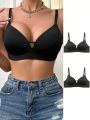 2pcs/Set Wireless Bra