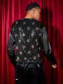 Manfinity AFTRDRK Men's Glittering Star Jacquard Casual Vest