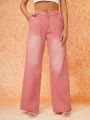 Rituales Solid Wide Leg Jeans