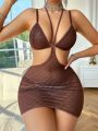 Classic Sexy Women's Sexy Wire-free Lingerie Slip Dress