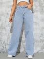 High Waist Wide Leg Jeans